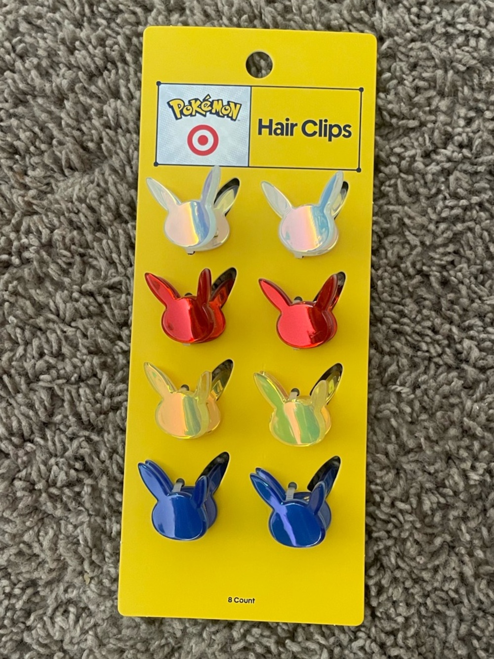 Pokemon Hair Clips